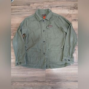 Olive Green Button-Up Jacket  Excellent Condition!!
